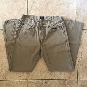 J. Crew Factory Tan Jeans The Sutton Size 30 x 30